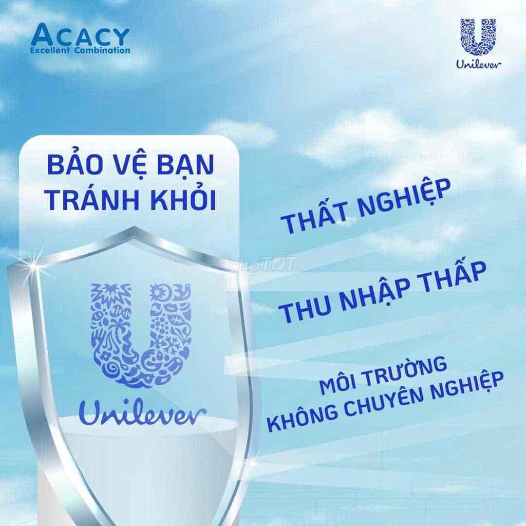 Vĩnh Long- Unilever tuyển sale thị trường