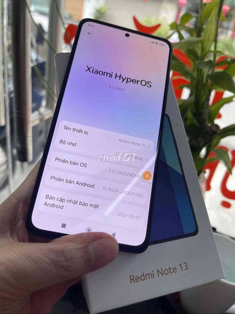 Xiaomi Redmi Note 13 Đen 8GB/128GB. Mua bán Điện thoại tại Quận Sơn Trà Đà Nẵng được đăng bởi Nguyễn Lê Minh Khôi hình 1