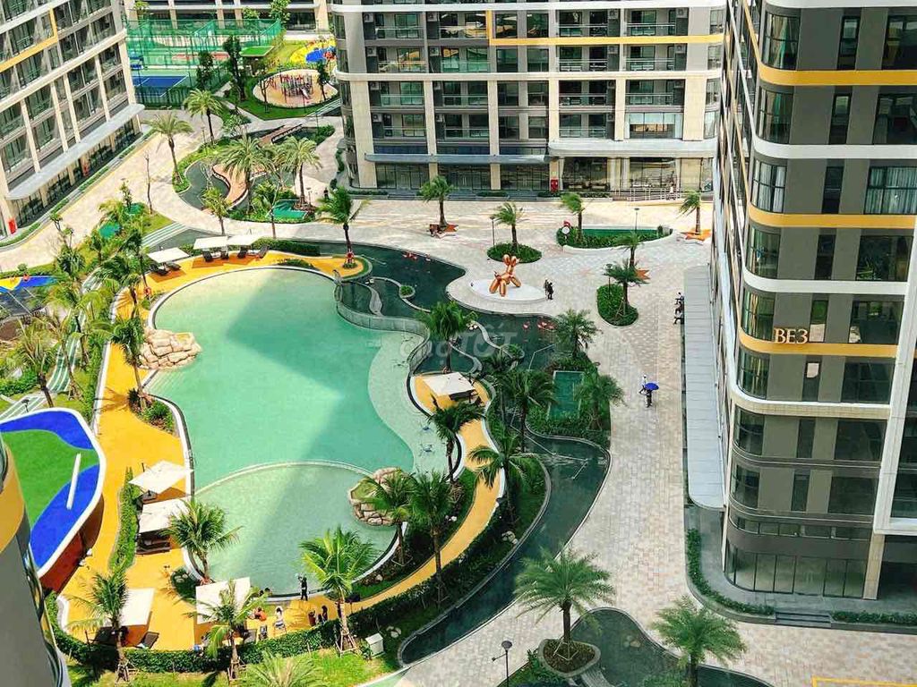 Cho thuê căn hộ 1PN+ bếp rèm Vinhomes Grand Park giá rẻ