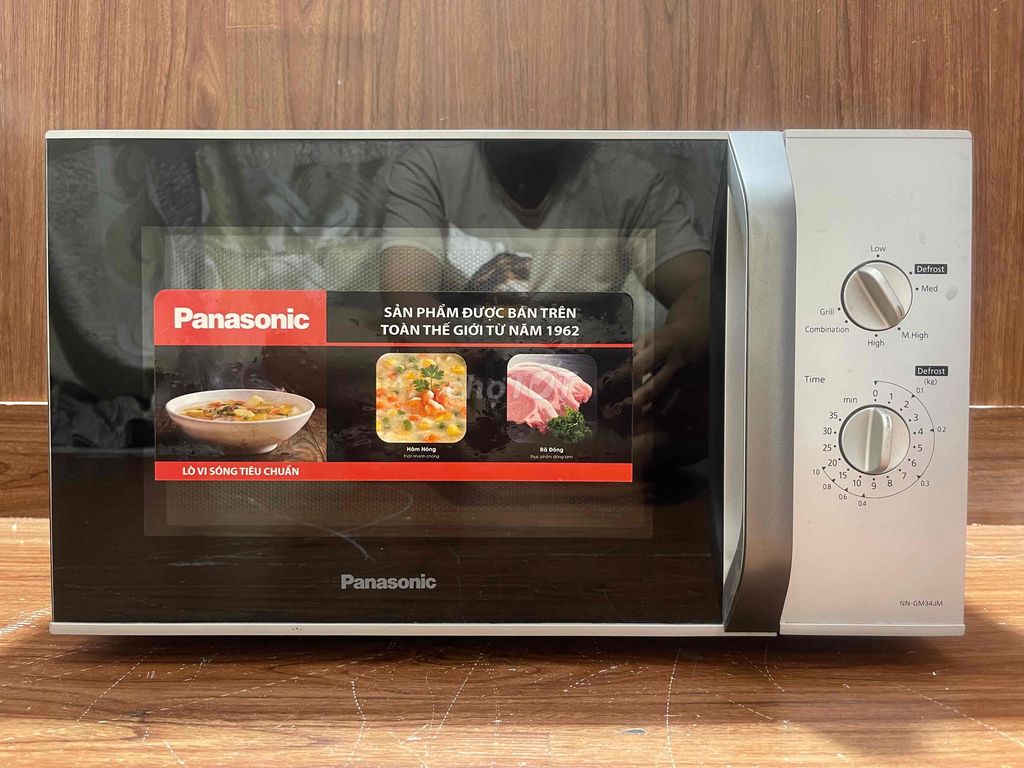 Lò vi sóng Panasonic 23L có nướng Đen, Bạc. Mua bán Bếp, lò, đồ điện nhà bếp tại Quận Đống Đa Hà Nội được đăng bởi phạm hiền hình 1