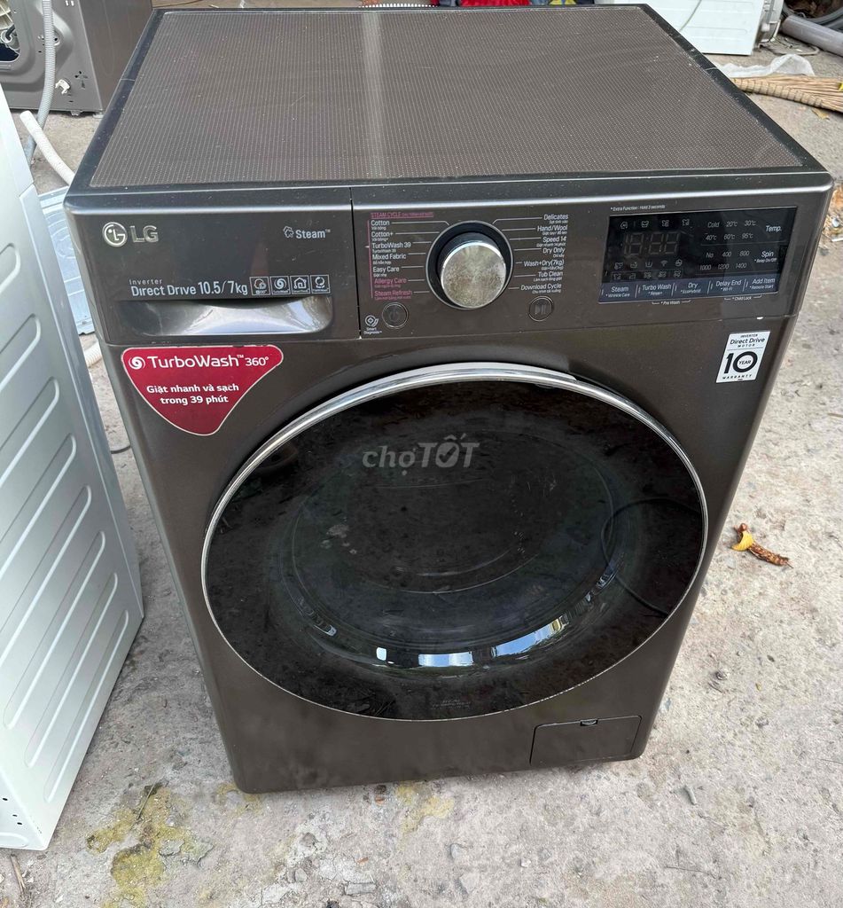 Máy giặt sấy LG 10.5kg 98%. Mua bán Máy giặt tại Quận Bình Tân Tp Hồ Chí Minh được đăng bởi Cơ Điện Lạnh NK hình 1