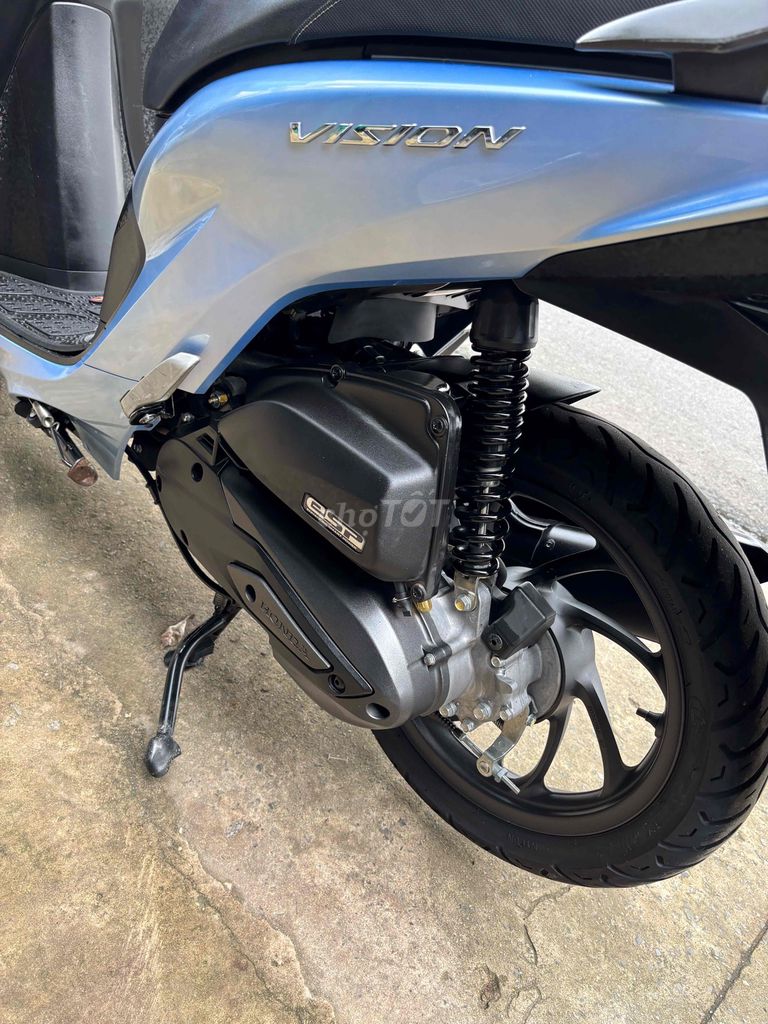 Honda Vision 2023 Đặc biệt màu Xanh. Mua bán Xe máy tại Thị xã Bến Cát Bình Dương được đăng bởi xe máy trả góp tín nghĩa  hình 5