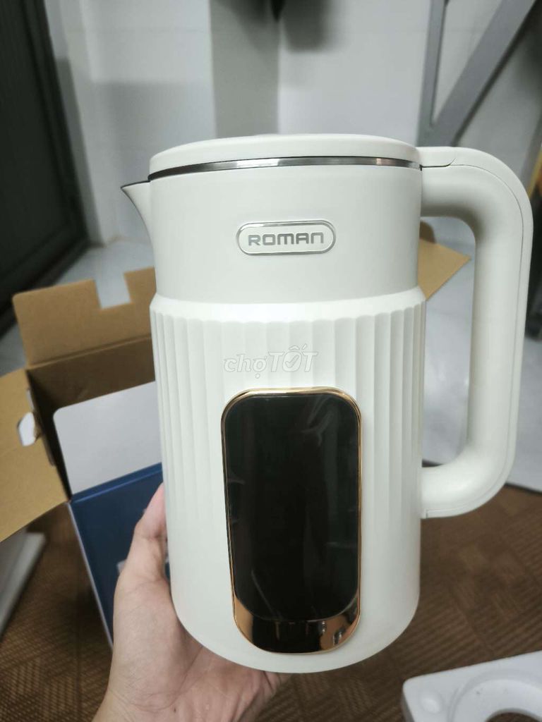 Ấm siêu tốc ROMAN 1.8L Trắng Mới. Mua bán Bếp, lò, đồ điện nhà bếp tại Quận Cái Răng Cần Thơ được đăng bởi Chuột Chiên hình 1