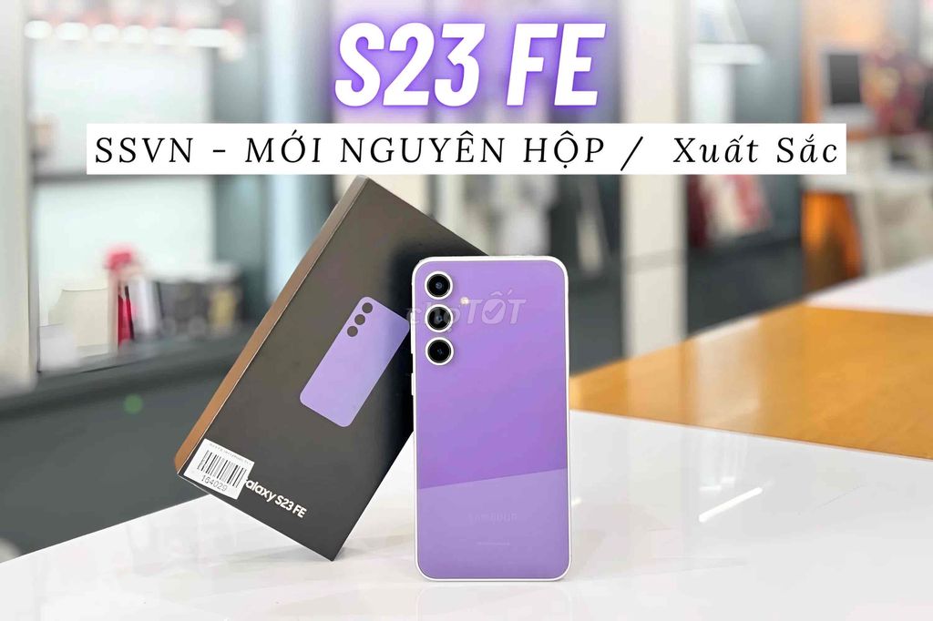 S23 FE - SSVN BH ~ 12 Tháng - ĐÚNG NHƯ MỚI