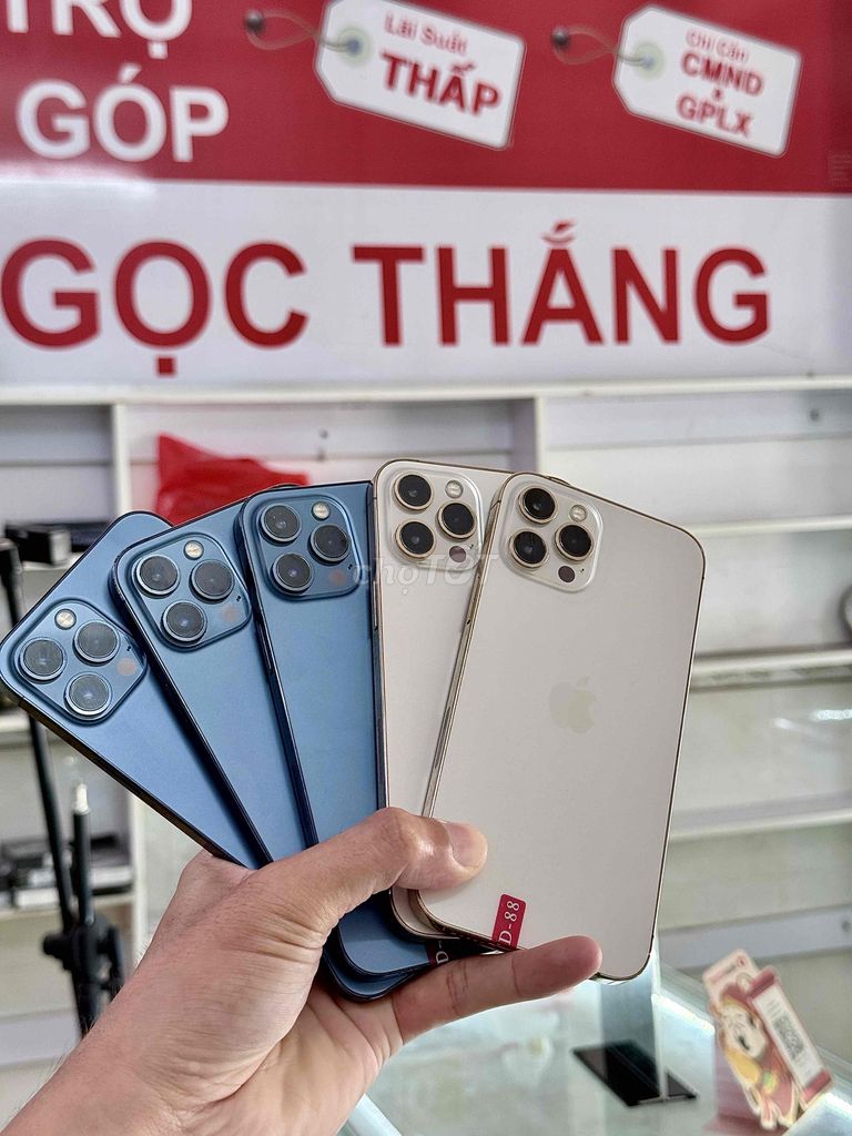 Apple iPhone 12 Pro Max 128GB Xanh. Mua bán Điện thoại tại Thành phố Nha Trang Khánh Hòa được đăng bởi Ngọc Thắng Smartphone hình 1