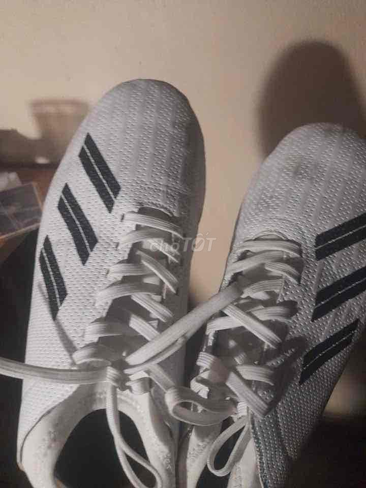 Giày bóng đá Adidas Nam Trắng 42. Mua bán Đồ thể thao, Dã ngoại tại Quận 10 Tp Hồ Chí Minh được đăng bởi Ng Minh Khôi hình 1