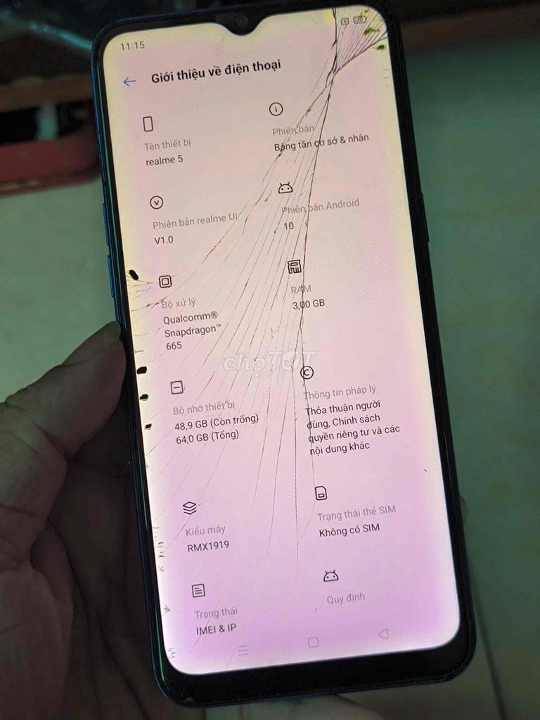 Realme 5 Xanh 3GB/64GB. Mua bán Điện thoại tại Quận Tân Bình Tp Hồ Chí Minh được đăng bởi nnh hình 1