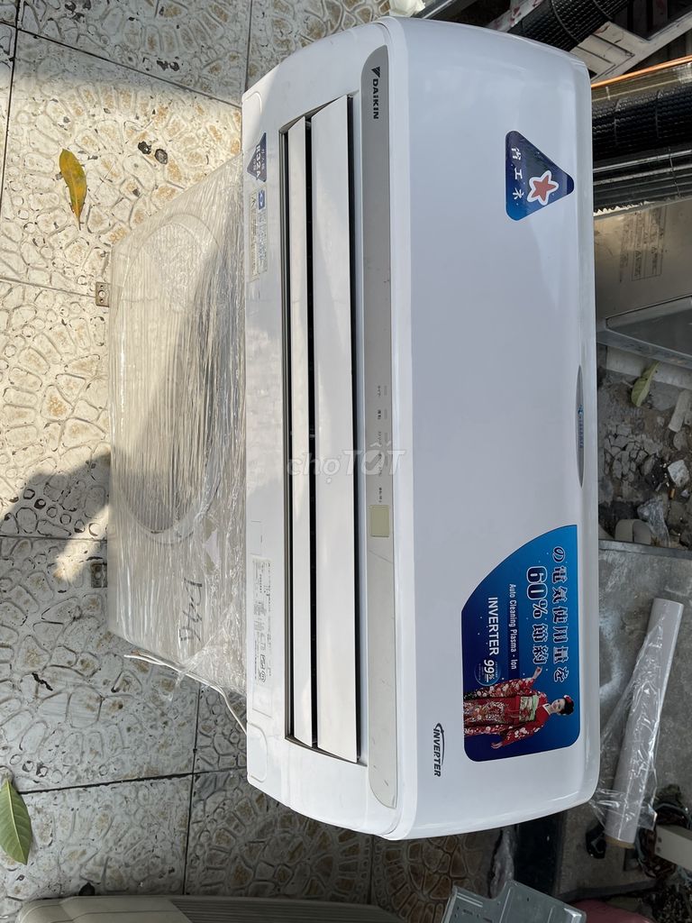 Máy lạnh cũ DAIKIN 2HP full chức năng đẹp gas R410