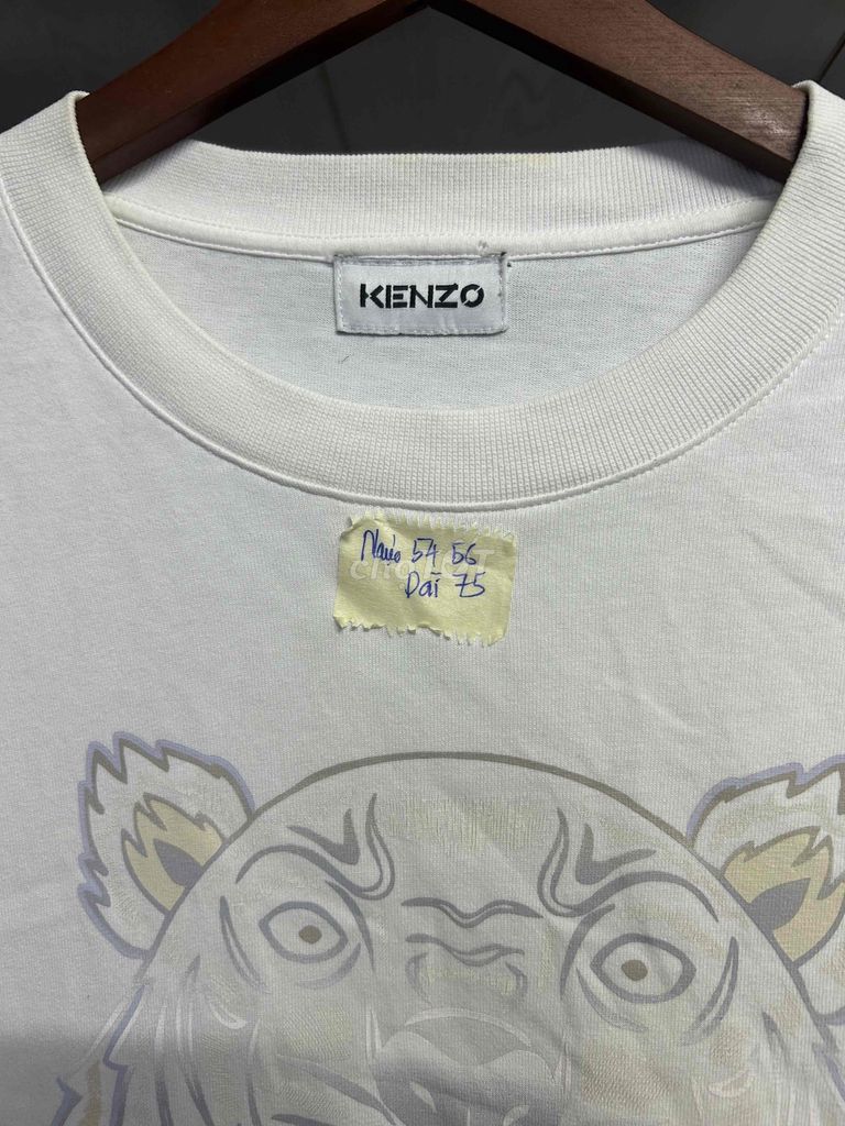 Áo thun Kenzo Cotton Trắng Unisex. Mua bán Quần áo tại Quận Gò Vấp Tp Hồ Chí Minh được đăng bởi Huy Nguyễn  hình 1