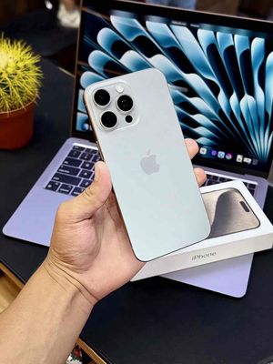 15 Pro max 256G TITAN FULLBOX New Apple CHẤT 2025