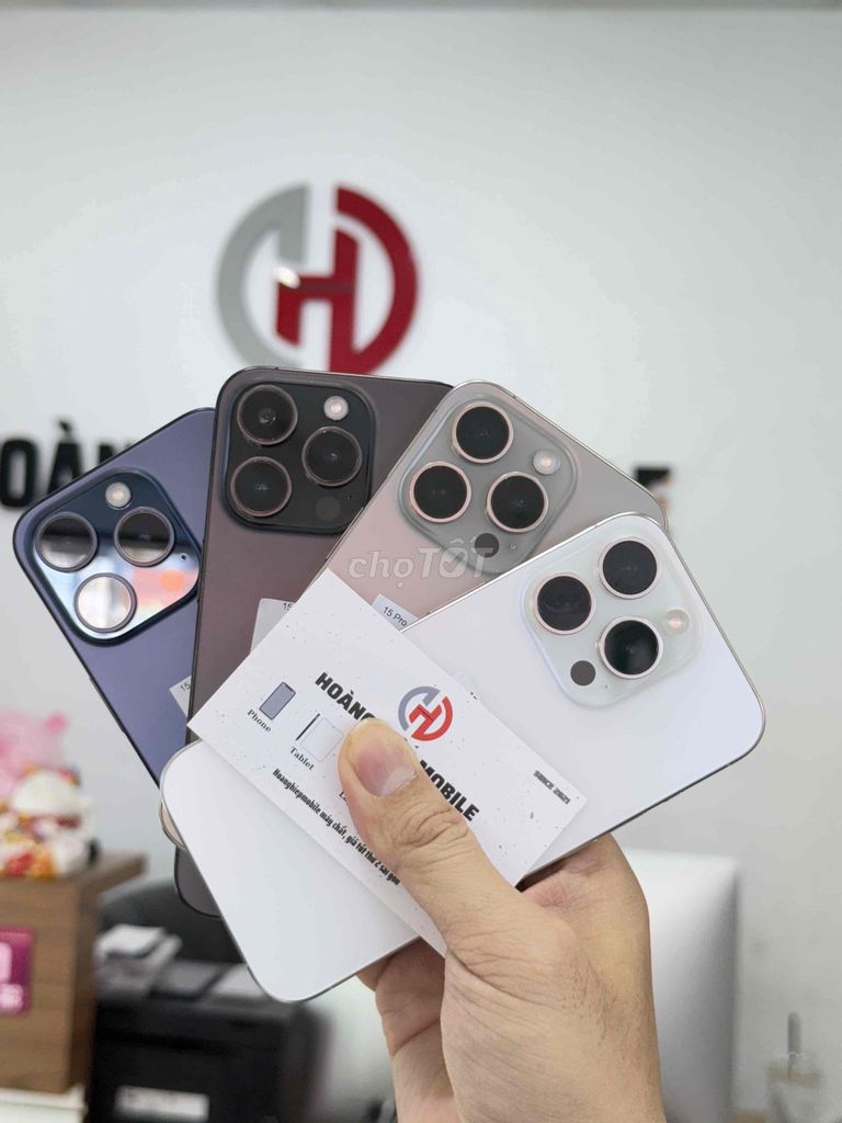 15 PRO 128GB 256GB 1TB VN/A ĐẸP 99%-GÓP 0Đ-THU MUA. Mua bán Điện thoại tại Quận 7 Tp Hồ Chí Minh được đăng bởi Hoàng Hiệp Mobile hình 1
