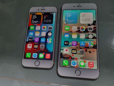 cặp iphone 6s & 6s+ hồng 64gb