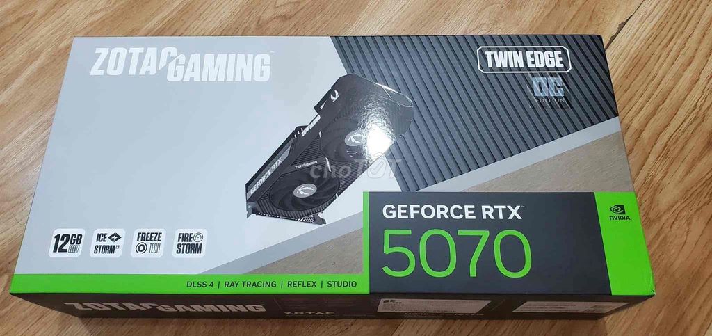 Rtx 5070 Zotac New Seal Full BH. Mua bán Linh kiện (RAM, Card...) tại Quận Bình Thạnh Tp Hồ Chí Minh được đăng bởi Nguyễn Phúc Tuấn hình 1