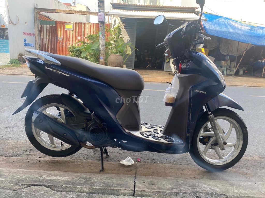 Honda Vision 2017 Xanh. Mua bán Xe máy tại Quận Bình Tân Tp Hồ Chí Minh được đăng bởi Mai Cồ hình 3