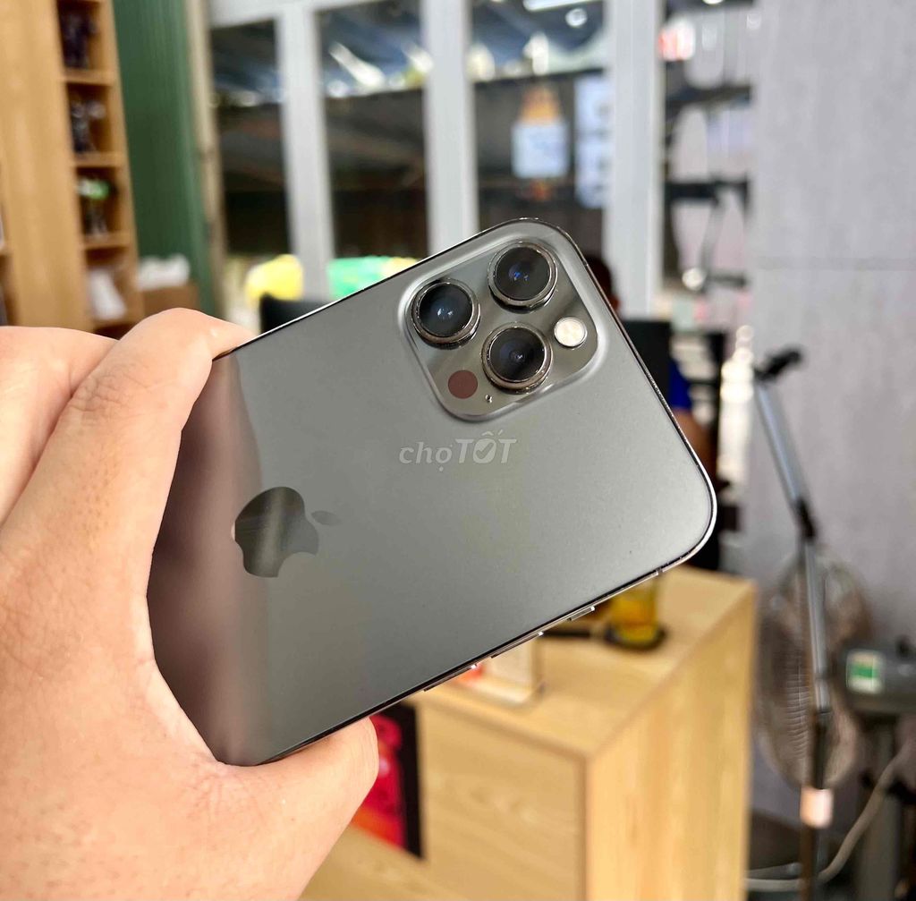 IPHONE 12 PRO MAX 128GB ĐEN. ZIN NGUYÊN ÁP - 129144192