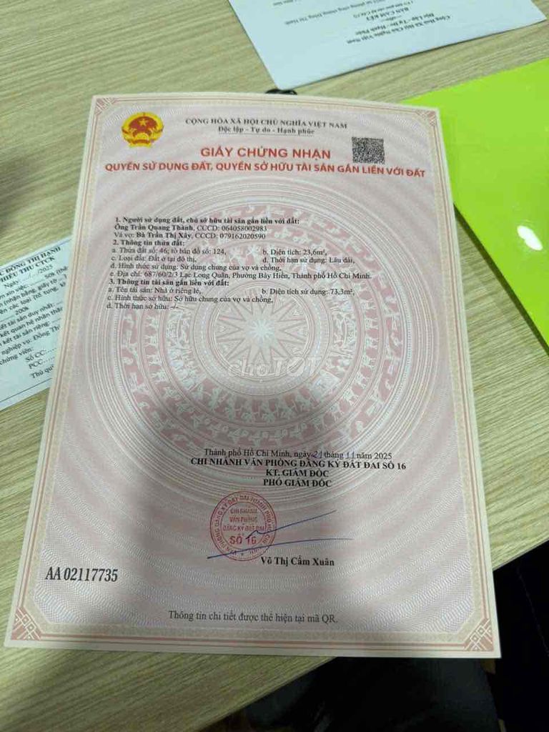 💰4.2 tỷ - 🌹2%  687/60/2/3 Lạc Long Quân Tân Bình 25m2 - 3 tầng - 2PN f