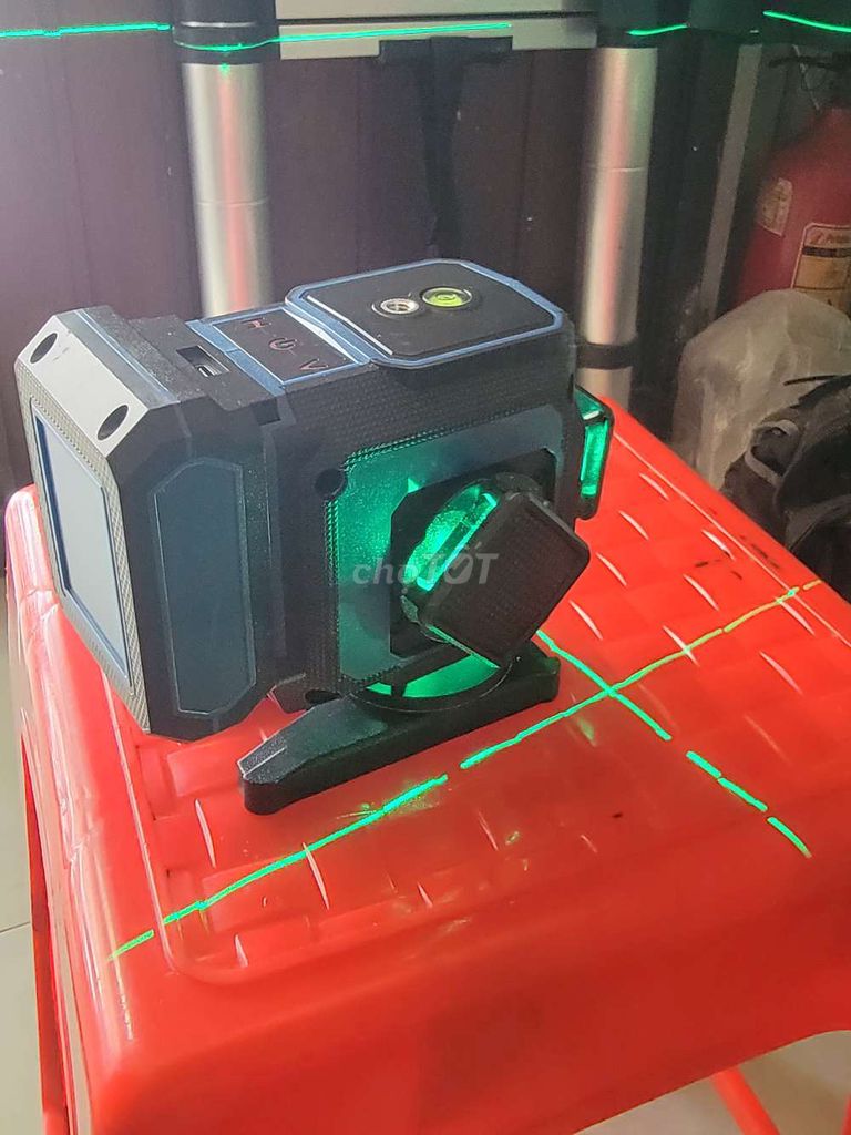 Máy cân bằng laser 12 tia 2 pin Đen, Xanh. Mua bán Đồ chuyên dụng, Giống nuôi trồng tại Thành phố Rạch Giá Kiên Giang được đăng bởi Hữu Khoan Pin hình 1