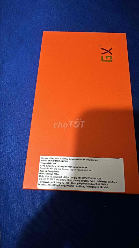 Màn hình GX 14 Pro Max Incell. Mua bán Linh kiện (RAM, Card...) tại Quận 1 Tp Hồ Chí Minh được đăng bởi Lương Quốc Tài hình 1