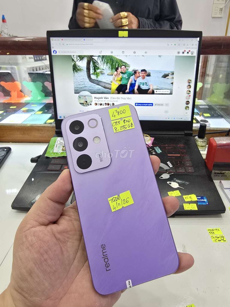 Realme C85 Pro - 8/256gb. Mua bán Điện thoại tại Thành phố Long Xuyên An Giang được đăng bởi Facebook Cầm Đồ Thúy Vân hình 1