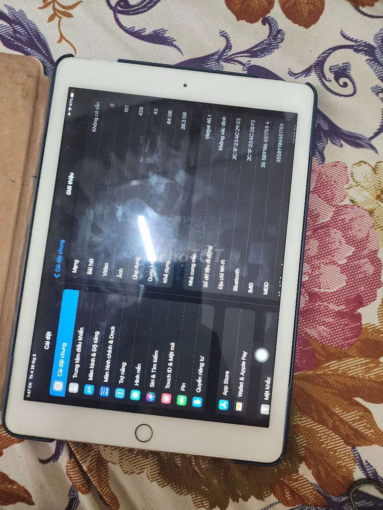 Ipad air 2 bản có sim, 64gb. Mua bán Máy tính bảng tại Thành phố Đà Lạt Lâm Đồng được đăng bởi Hưng hình 3