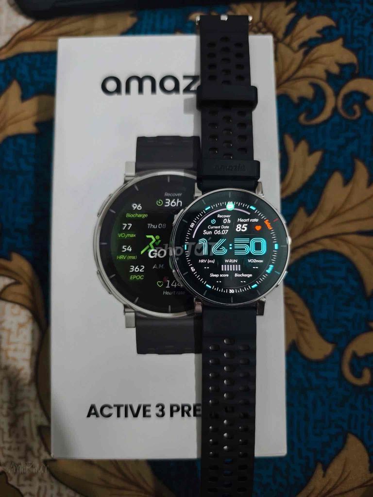 Amazfit Active 3 Premium Đen. Mua bán Thiết bị đeo thông minh tại Quận Phú Nhuận Tp Hồ Chí Minh được đăng bởi Trực hình 1