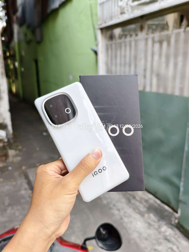 Vivo Iqoo Z10 Turbo Plus Trắng 12/256 fullbox. Mua bán Điện thoại tại Quận Gò Vấp Tp Hồ Chí Minh được đăng bởi Thanh Tri hình 1