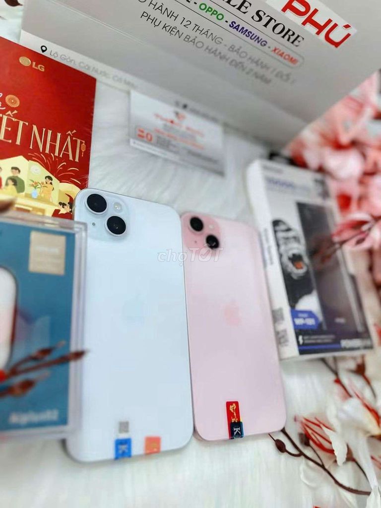 Apple iPhone 15 Plus 128GB Hồng, Trắng. Mua bán Điện thoại tại Huyện Cái Nước Cà Mau được đăng bởi THIÊN PHÚ MOBLE hình 1