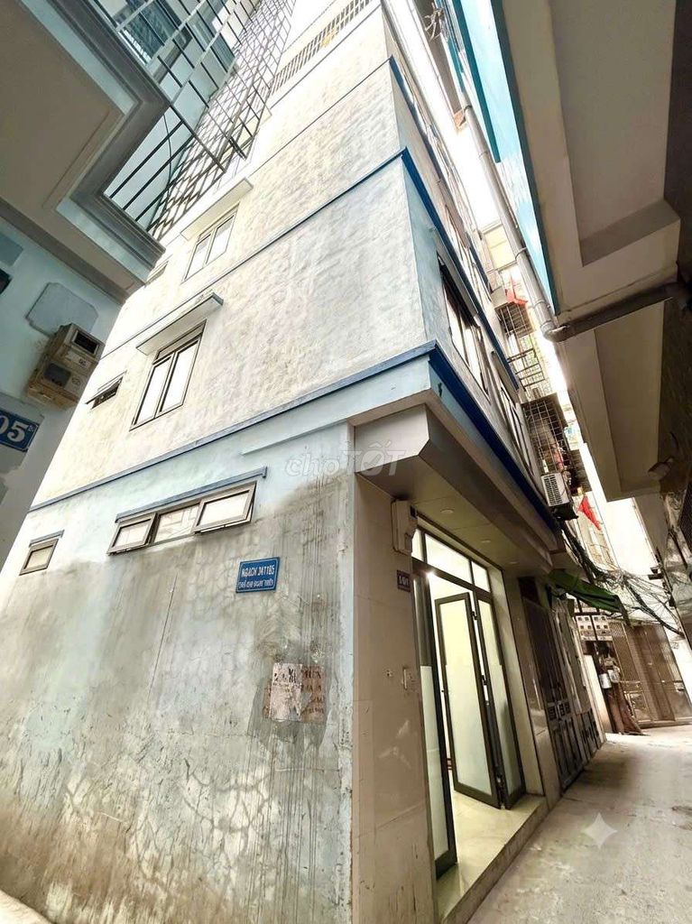 Vip Đống Đa 35m2 5 tầng dân xây lô góc - ngõ thông kinh doanh hơn 7 tỷ