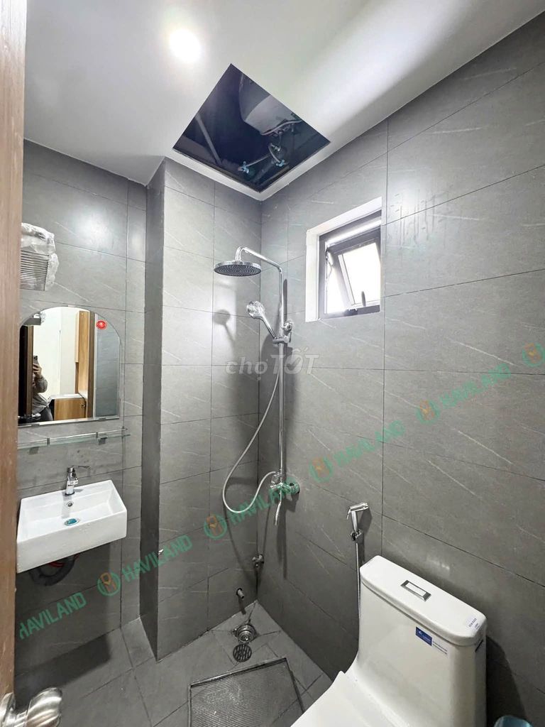 Phòng trọ mới, full nội thất, ban công, Nam Hòa Xuân