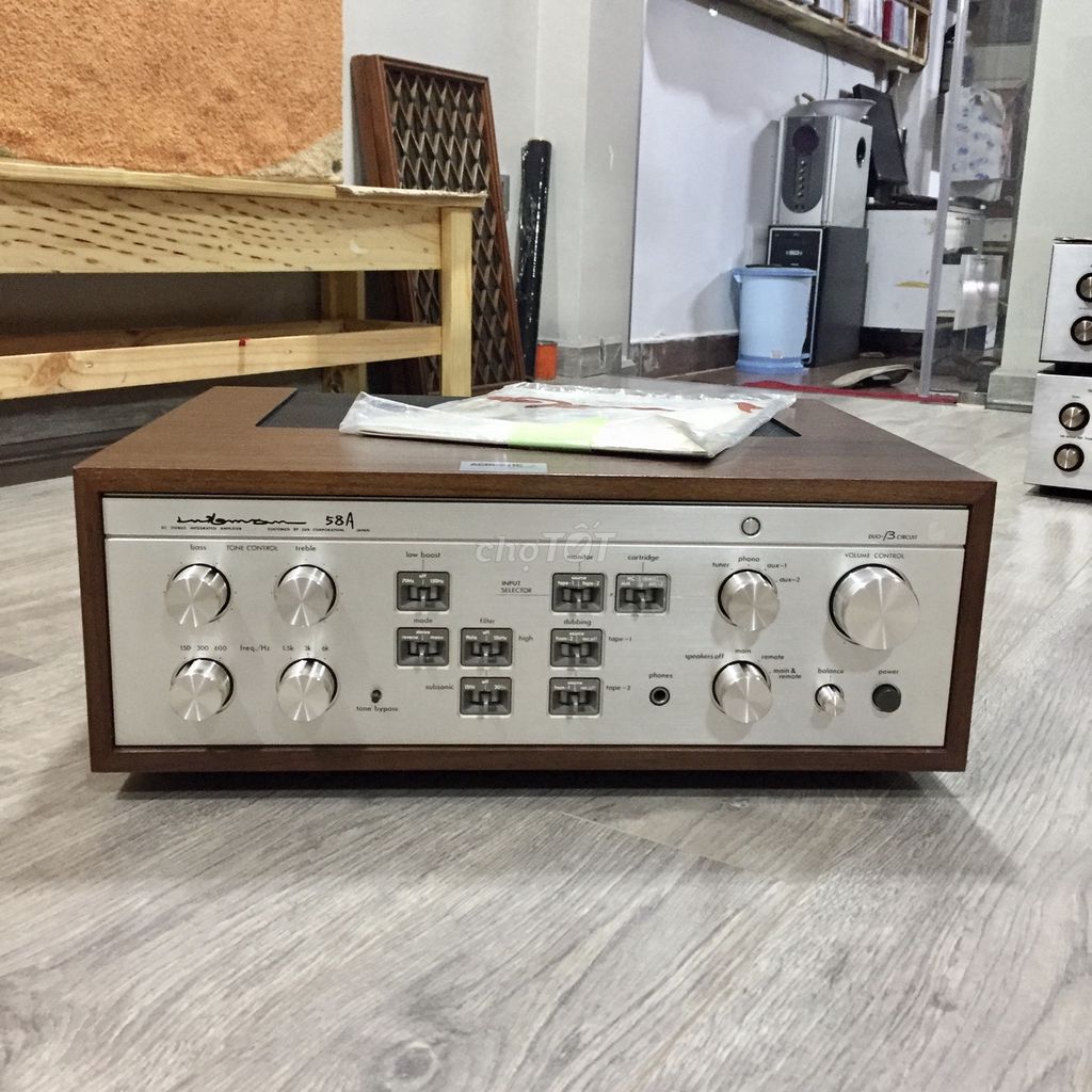 0938240635 - Ampli : LUXMAN L-58A ( Dòng chữ ký )