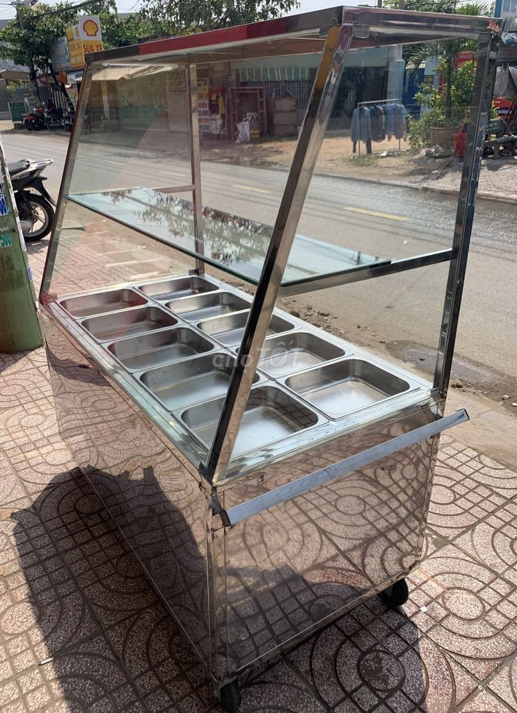 Tủ hâm nóng thức ăn chất liệu inox