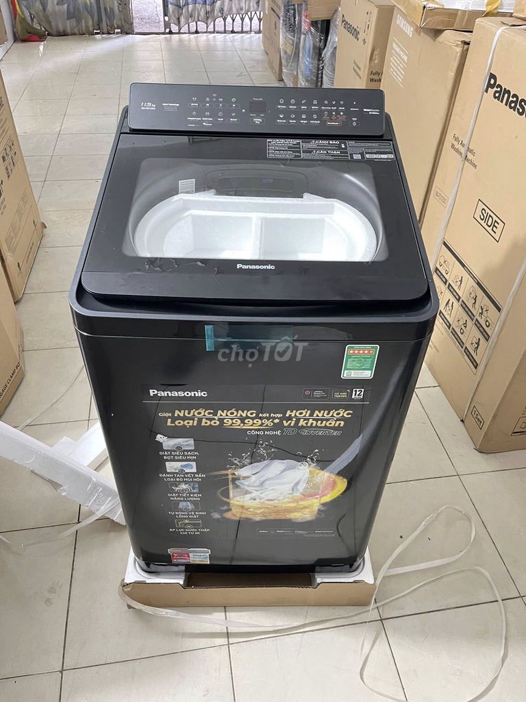 Máy giặt Panasonic cửa trên 9kg tiết kiệm điện. Mua bán Máy giặt tại Huyện Củ Chi Tp Hồ Chí Minh được đăng bởi Lê Hiếu Điện Máy Trả Góp hình 1