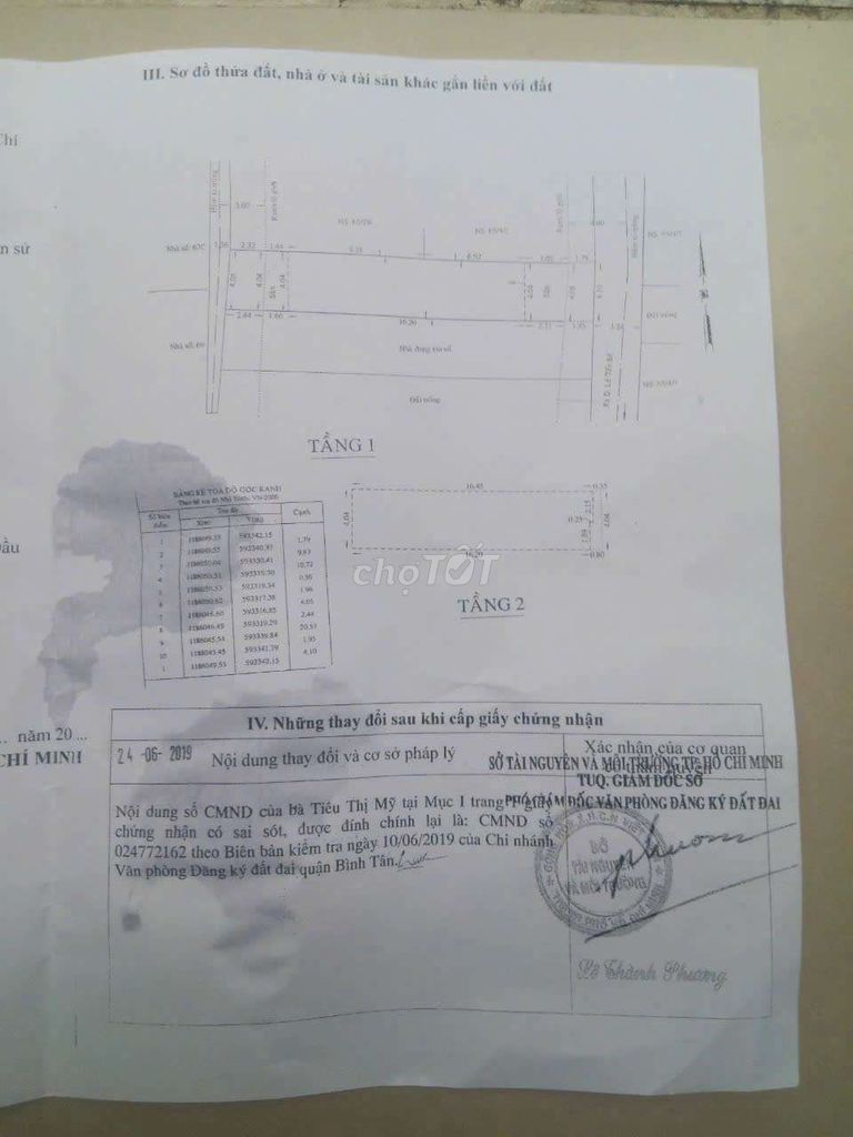 Nhà bán đường Lê Tấn bê diện tích 4 x 20 xây dựng một lầu giá 43 tỷ