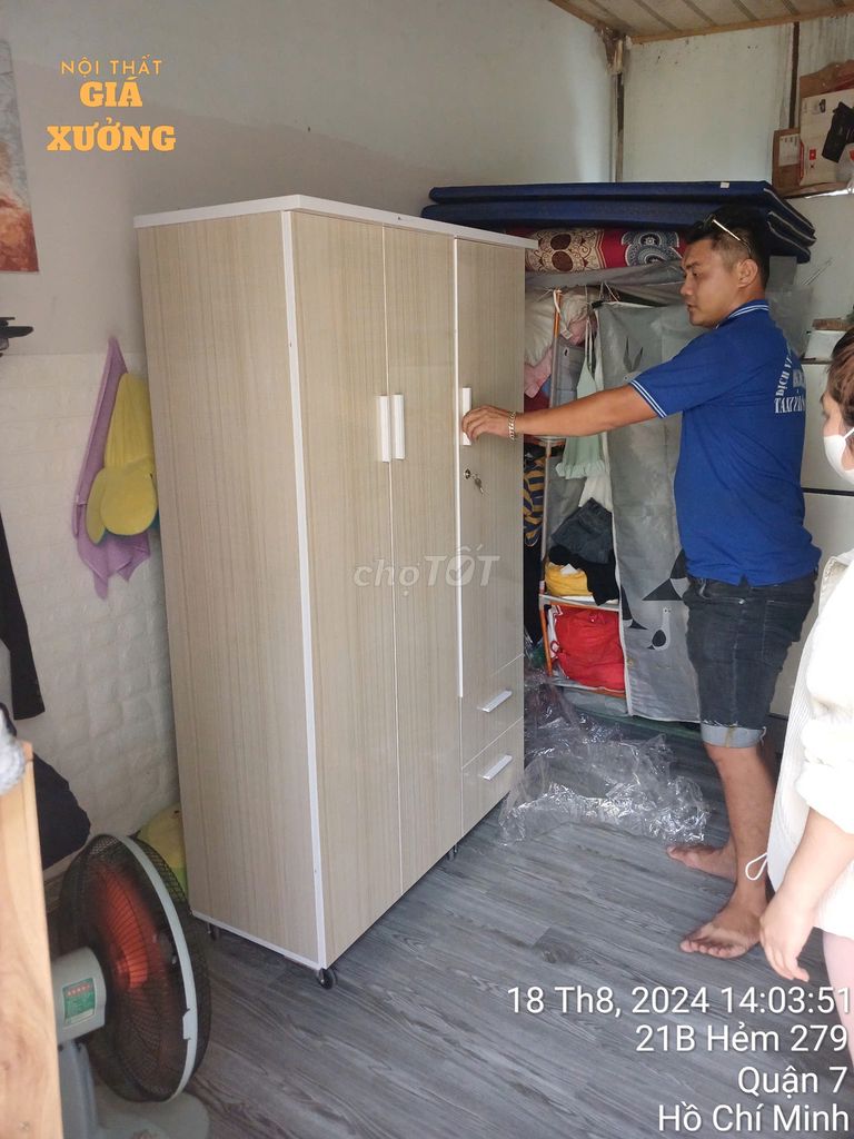 TỦ NHỰA TỦ ĐỒ ÁO QUẦN CÓ KHÓA MỚI ------. Mua bán Tủ, kệ gia đình tại Quận Phú Nhuận Tp Hồ Chí Minh được đăng bởi Nội Thất Giá Xưởng  hình 1