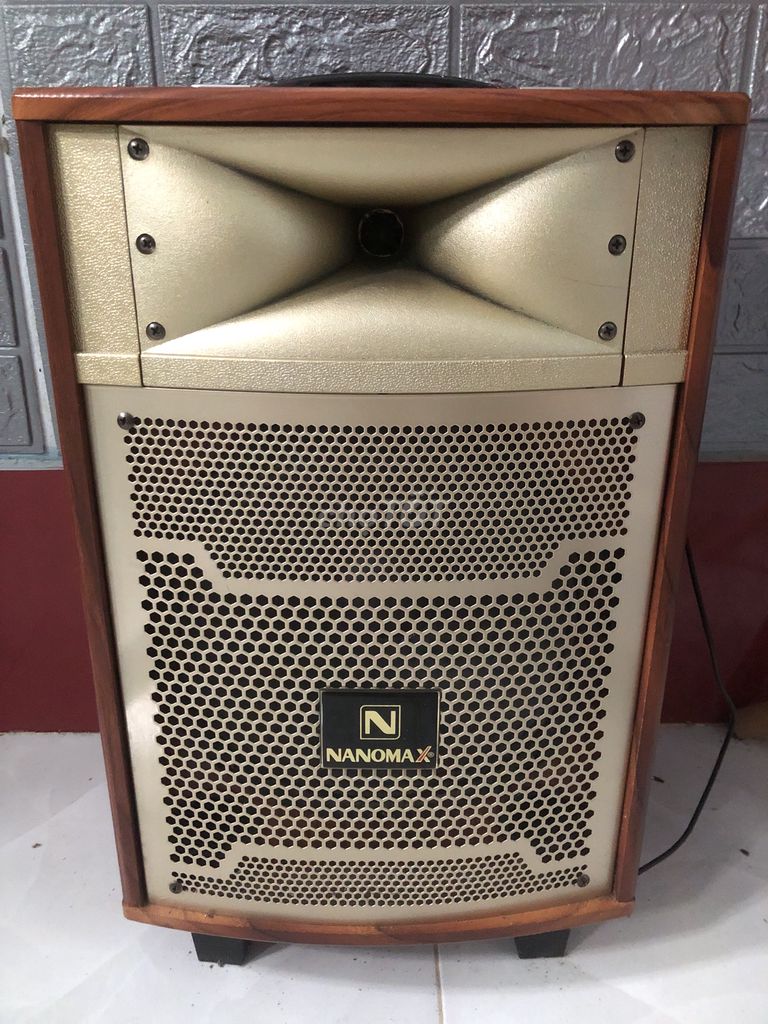 Loa kéo Nanomax Vỏ gỗ Vàng Bluetooth. Mua bán Tivi, Âm thanh tại Thành phố Mỹ Tho Tiền Giang được đăng bởi Hiền Phan hình 1