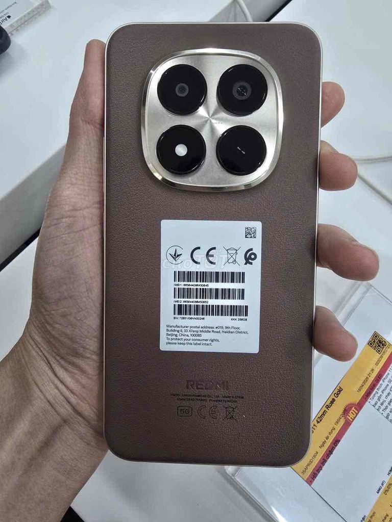 Xiaomi Redmi Note 15 Pro+ 5G 256GB Nâu. Mua bán Điện thoại tại Huyện Thanh Trì Hà Nội được đăng bởi Đoàn Xuân Tùng hình 1