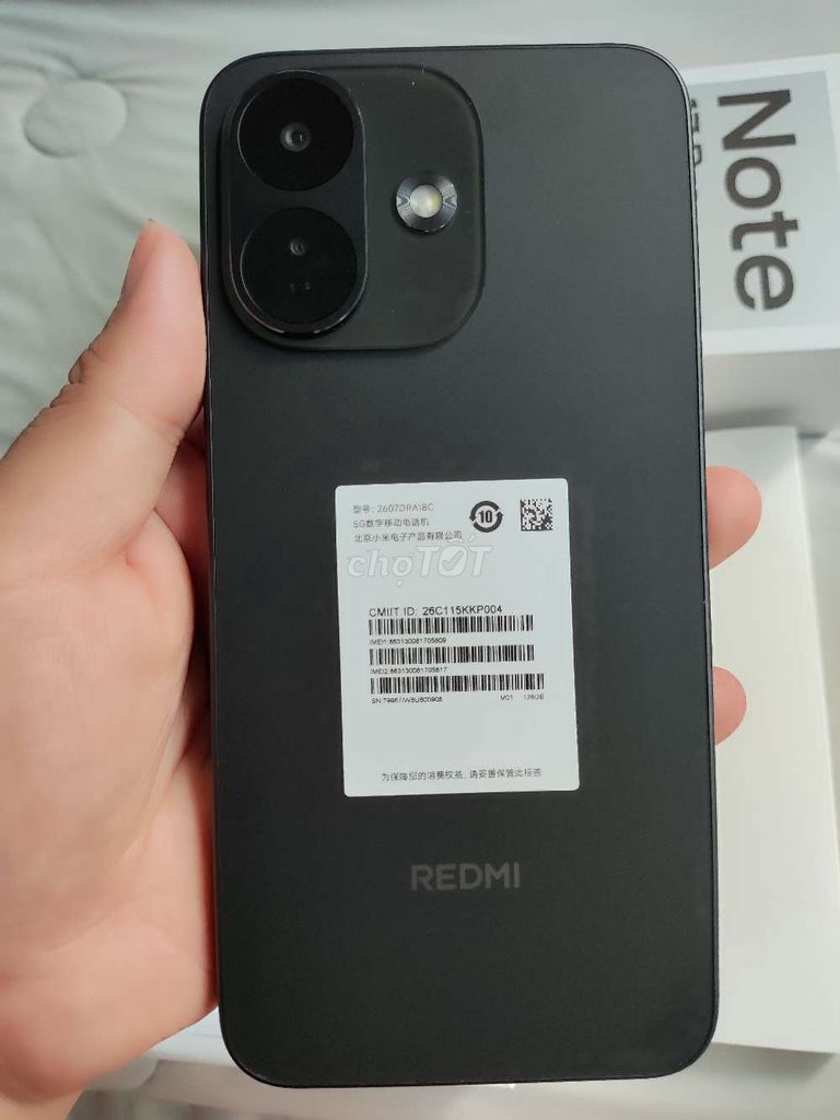 Xiaomi Redmi Note 17 Pro 8GB/128GB Đen. Mua bán Điện thoại tại Quận Bình Tân Tp Hồ Chí Minh được đăng bởi A Hiếu hình 1
