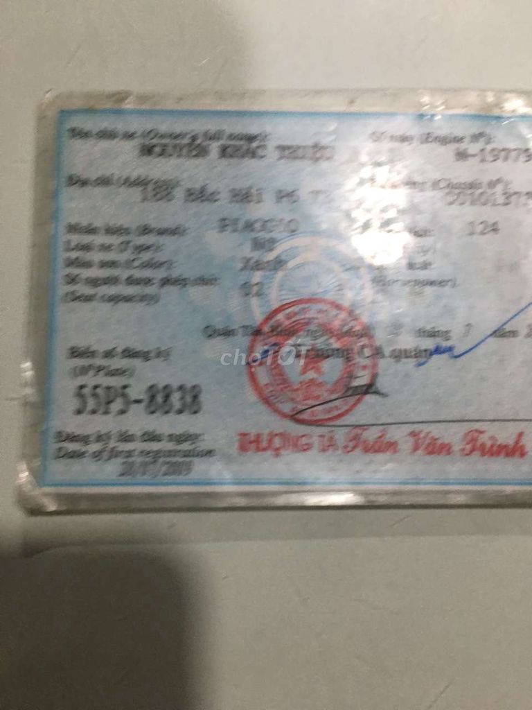 Bán Vespa Ý 4Van GTS nhập ý. Mua bán Xe máy tại Quận 1 Tp Hồ Chí Minh được đăng bởi Tư vấn pháp lý Bất động Sản hình 4