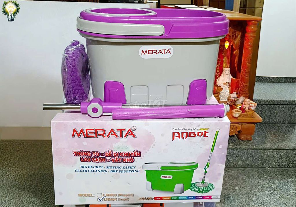 Bộ lau nhà Cao cấp. Mua bán Thiết bị vệ sinh, nhà tắm tại Thành phố Rạch Giá Kiên Giang được đăng bởi Nhã Đan hình 1