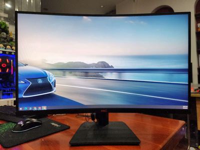 HKC 27G3F 27inch cong 144hz đẹp ngon