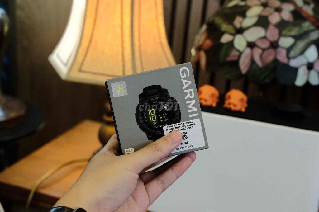 Garmin Instinct 3 AMOLED Đen 45mm 99%. Mua bán Thiết bị đeo thông minh tại Quận Bình Thạnh Tp Hồ Chí Minh được đăng bởi Vân Anh 2Tech House hình 1