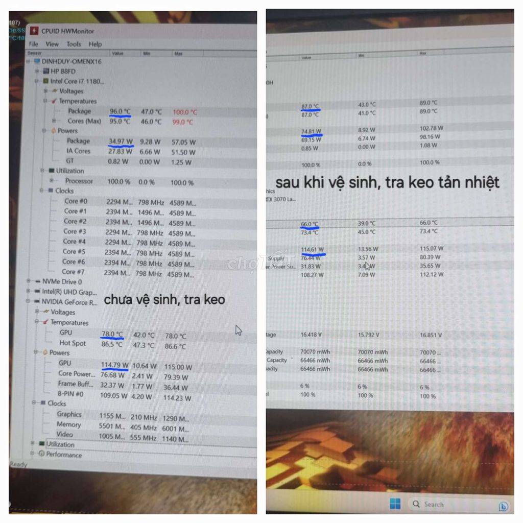Vệ sinh, tra keo tản nhiệt laptop. Dịch vụ tại Quận Bình Thạnh Tp Hồ Chí Minh được đăng bởi Dương Hoàng Sơn hình 2