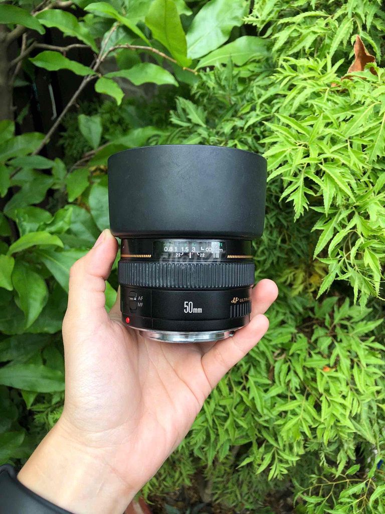 Ống kính Canon EF 50mm f/1.4 Đen. Mua bán Máy ảnh, Máy quay tại Quận Phú Nhuận Tp Hồ Chí Minh được đăng bởi Lam Vy  hình 1