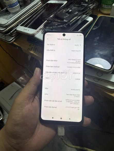Xiaomi Redmi Note 9S Trắng 6GB. Mua bán Điện thoại tại Quận 1 Tp Hồ Chí Minh được đăng bởi Hội Đồ Điện Tử hình 1