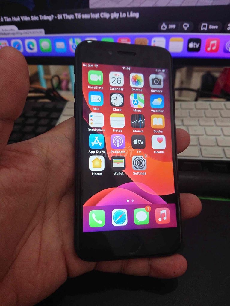 Apple iPhone 7 32GB Đen. Mua bán Điện thoại tại Thành phố Vĩnh Long Vĩnh Long được đăng bởi Anh Đại hình 1