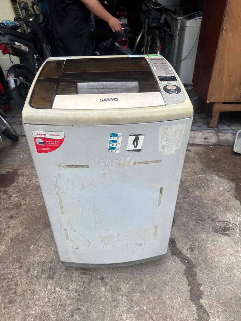 Máy giặt Sanyo 7kg Trắng Đã sử dụng. Mua bán Máy giặt tại Quận Tân Phú Tp Hồ Chí Minh được đăng bởi Nguyen tuấn hình 1