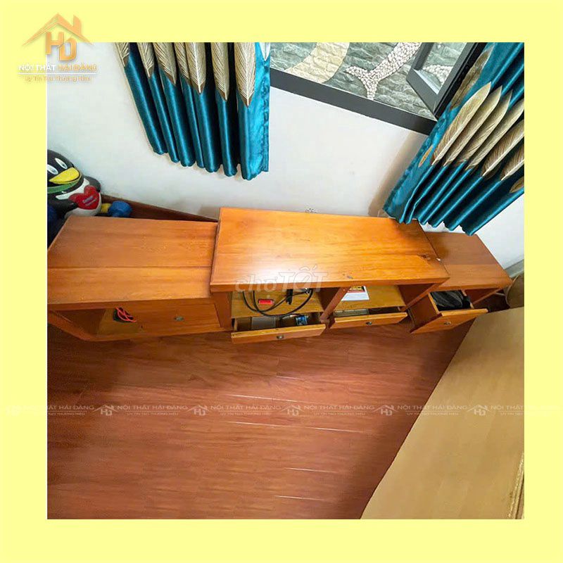 Kệ Tivi Gỗ Tự Nhiên Đã Sử Dụng Còn Mới 90%. Mua bán Tủ, kệ gia đình tại Quận Tân Phú Tp Hồ Chí Minh được đăng bởi Công Ty TNHH TM DV INKPRO hình 1