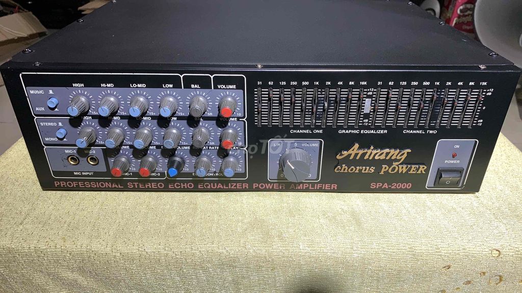 Ampli Karaoke Arirang SPA-2000 Made in KOREA.