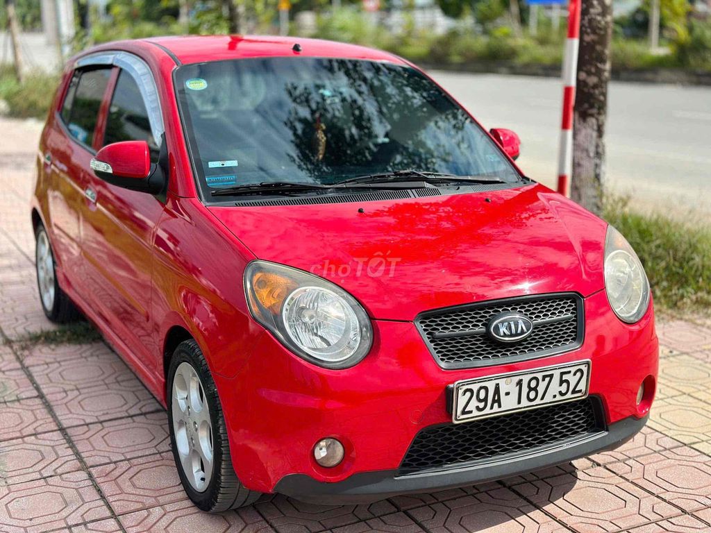 Kia Morning SLX 2011 красный 10 тысяч