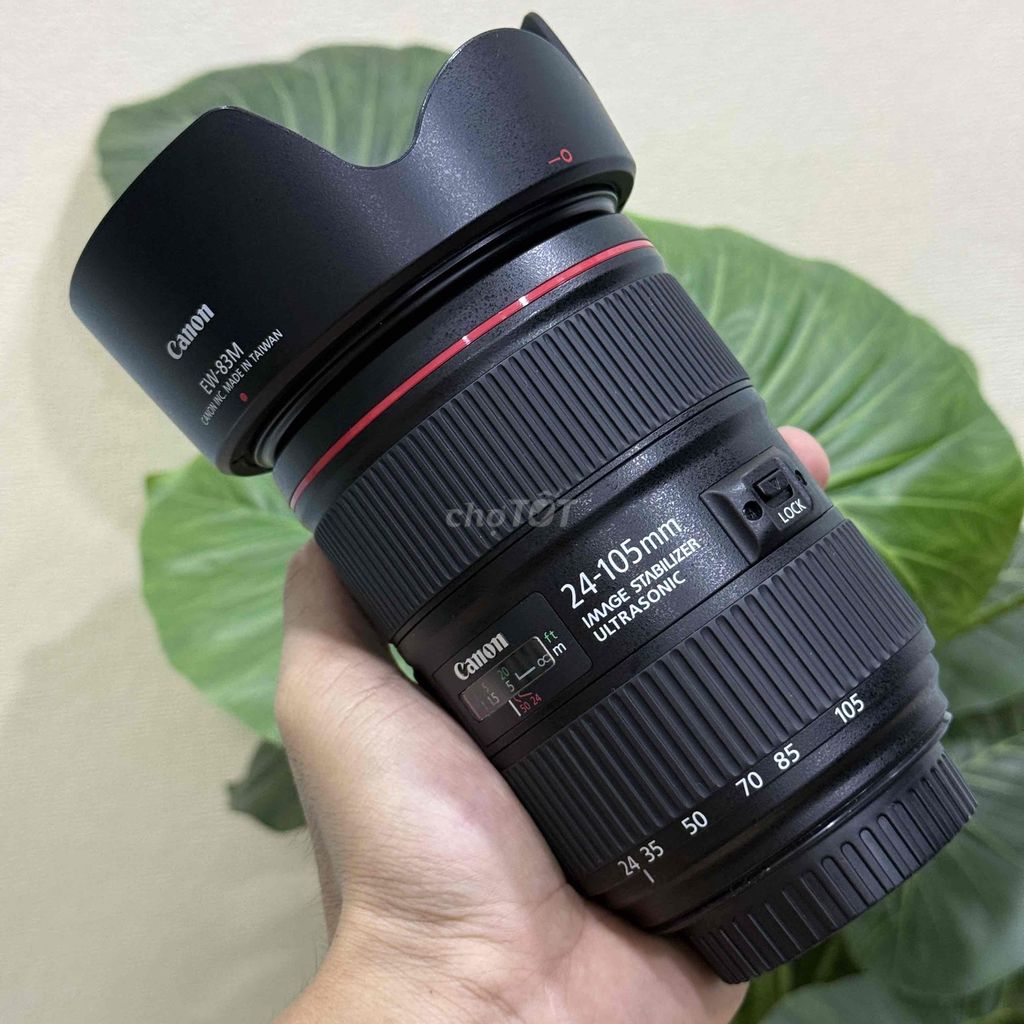 Ống kính Canon EF 24-105mm f/4L Đẹp 99,99%. Mua bán Máy ảnh, Máy quay tại Quận 3 Tp Hồ Chí Minh được đăng bởi Trần Đình Đạt hình 1